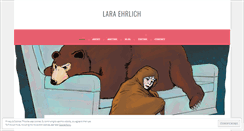 Desktop Screenshot of laraehrlichwrites.com